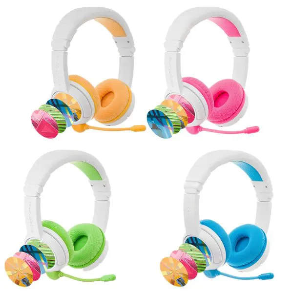 Wireless Stereo Headphones BuddyPhones School+ for Kids