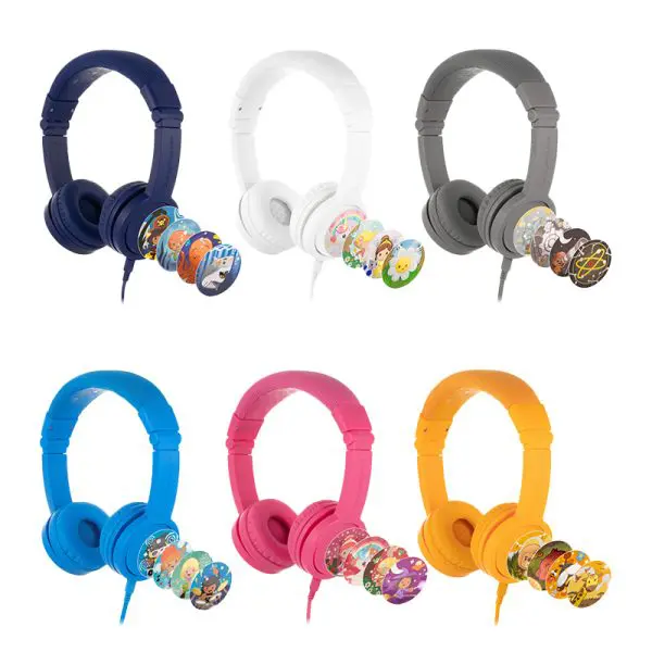 Wired Stereo Headphones Buddyphones Explore Plus for Kids