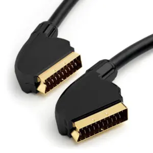 SCART cable AUDIOLINE 9743 golden pins