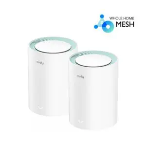 MESH SYSTEM WIFI CUDY AC1200 M1300 2 PACK DUAL BAND, MU-MIMO, Gigabit Ethernet