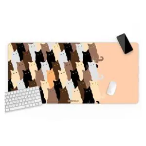 Mousepad Babaco Cats 001 80x40cm Multicoloured (1 pc)