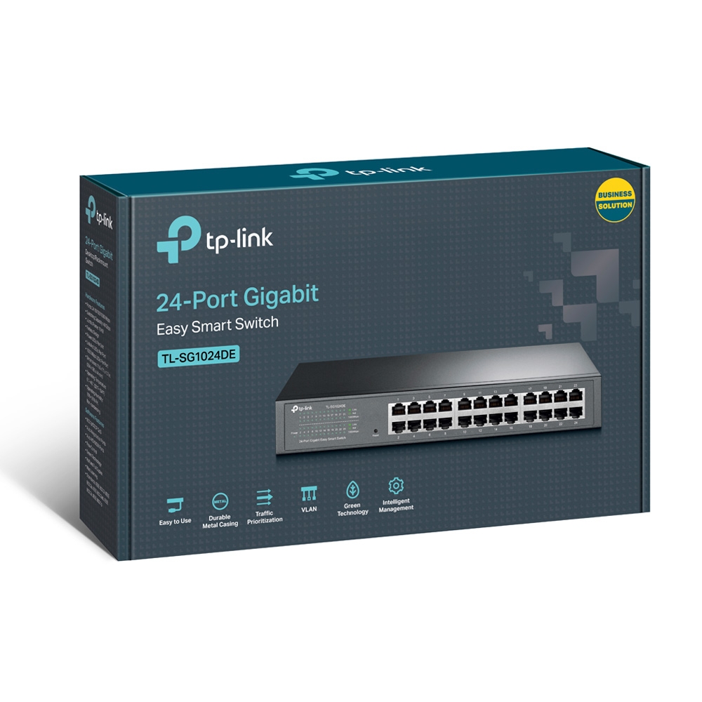 Switch TP-LINK TL-SG1024DE  με 24 θύρες Gigabit