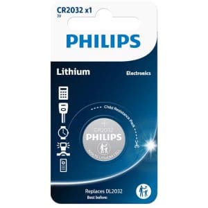 BATTERY CELL PHILIPS 2032/01GRS