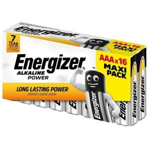 BATTERY ENERGIZER AAA16 MAXI PACK