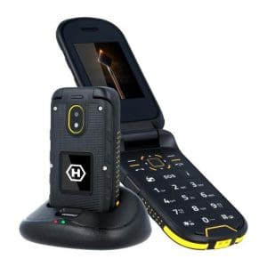 Mobile Phone Hammer Bow (Dual SIM) Black-Yellow