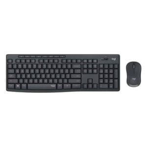 Set Wireless Keyboard & Mouse Logitech MK295 Silent 2in1 Black
